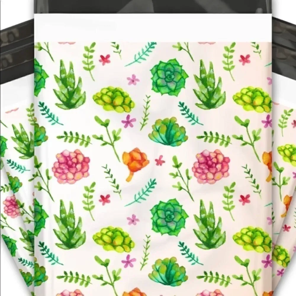 Poly Mailers MIX FRESH 35 pieces 10x13 35 stickers